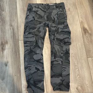 Camo cargo pants